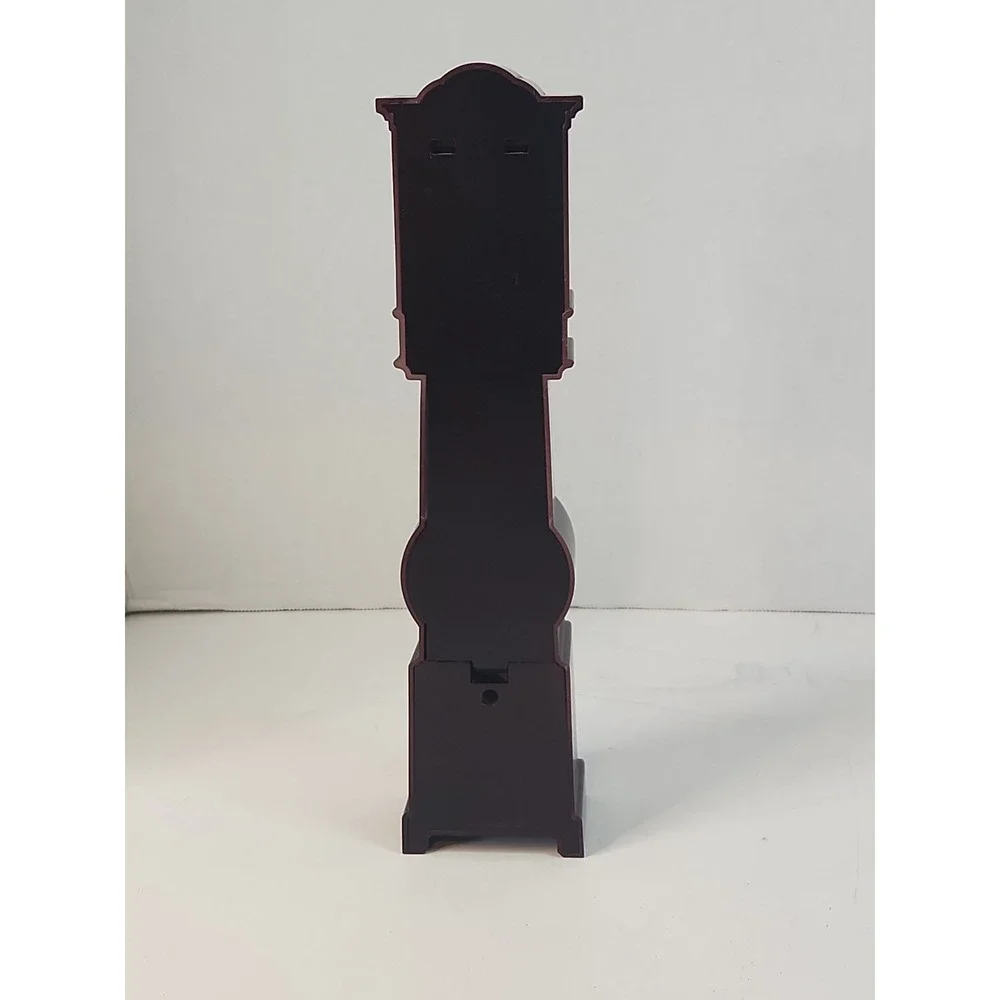 Vintage 1980s Chester Quartz Mini Grandfather Clock Works Plastic‎ No Pendulum